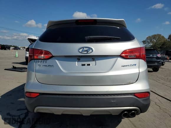 2015 Hyundai Santa Fe z VIN 5XYZU3LA3FG282803, wystawiony jako Copart lot #82160215 z przebiegiem 85 391 mil mil oraz Szkoda całkowita • Salvage title. Historia ofert i sprzedaży dostępna na DreamBid. Obrazek 6.