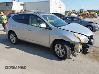2009 Nissan Rogue S with VIN JN8AS58T89W040819, listed as a IAAI auction lot 42632563 with 104,571 mi miles and . Bid and sale history available at DreamBid. Image 1.
