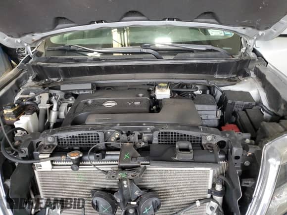 2016 Nissan Pathfinder Platinum with VIN 5N1AR2MM0GC615932, listed as a Copart auction lot 85831455 with 73,731 mi miles and Salvage title. Bid and sale history available at DreamBid. Image 12.