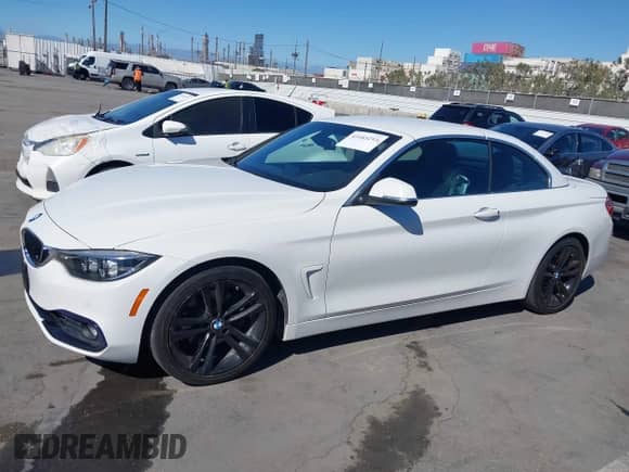 2018 BMW 4 Series 430i with VIN WBA4Z1C54JEC59132, listed as a IAAI auction lot 43185293 with 85,054 mi miles and . Bid and sale history available at DreamBid. Image 14.