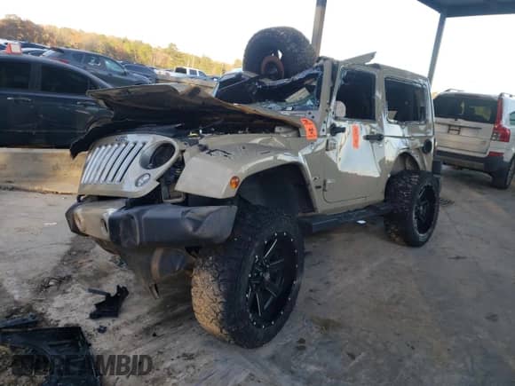 2018 Jeep Wrangler Sahara с VIN 1C4AJWBG8JL805856, выставлен на аукционе Copart как лот 84380974 с пробегом Не указан миль и Чистый • Clean title. История ставок и продаж доступна на DreamBid. Изображение 1.