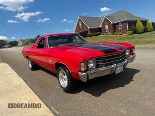 1972 Chevrolet El Camino с VIN 1D8012B685657, выставлен на аукционе Copart как лот 63879535 с пробегом 89 798 миль миль и Чистый • Clean title. История ставок и продаж доступна на DreamBid. Изображение 1.