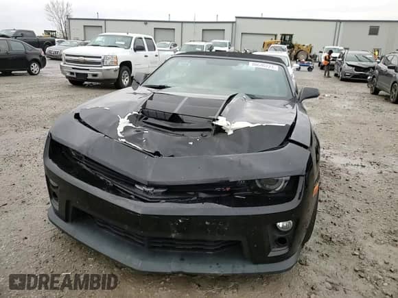 2013 Chevrolet Camaro ZL1 с VIN 2G1FL3DP1D9807609, выставлен на аукционе Copart как лот 80640224 с пробегом 71 909 миль миль и Списание • Salvage title. История ставок и продаж доступна на DreamBid. Изображение 11.