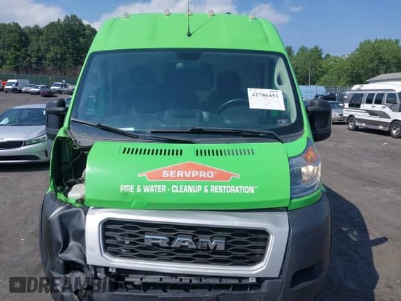 2019 Ram ProMaster Cargo с VIN 3C6URVJGXKE513516, выставлен на аукционе IAAI как лот 42786451 с пробегом 85 491 миль миль и . История ставок и продаж доступна на DreamBid. Изображение 12.