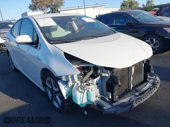 2017 Toyota Prius Two z VIN JTDKARFU2H3532848, wystawiony jako IAAI lot #42386490 z przebiegiem 140 728 mil mil oraz . Historia ofert i sprzedaży dostępna na DreamBid. Obrazek 1.