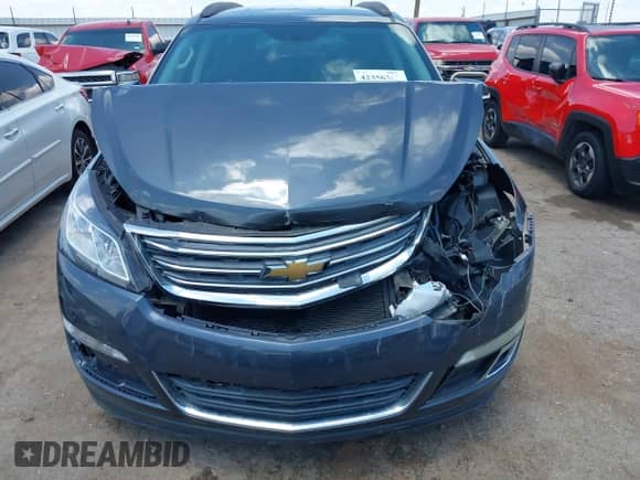 2013 Chevrolet Traverse LT with VIN 1GNKVJKD4DJ229417, listed as a IAAI auction lot 42356381 with 195,601 mi miles and . Bid and sale history available at DreamBid. Image 6.
