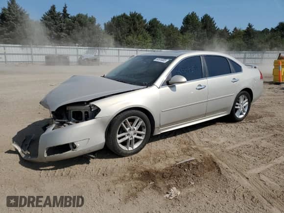2012 Chevrolet Impala LTZ с VIN 2G1WC5E39C1156363, выставлен на аукционе Copart как лот 80534985 с пробегом 130 845 миль миль и Списание • Salvage title. История ставок и продаж доступна на DreamBid. Изображение 1.