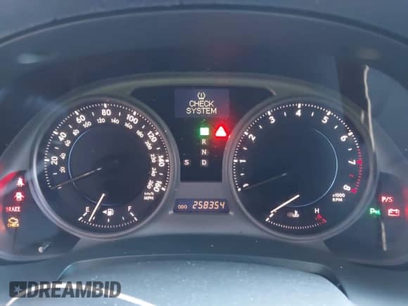 2006 Lexus IS 250 z VIN JTHCK262265001852, wystawiony jako IAAI lot #43544842 z przebiegiem 258 354 mil mil oraz . Historia ofert i sprzedaży dostępna na DreamBid. Obrazek 7.