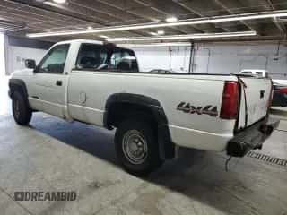 1994 Chevrolet Silverado 3500HD SRW Work Truck z VIN 1GCHK34K9RE301537, wystawiony jako Copart lot #85313175 z przebiegiem 129 711 mil mil oraz Czysty tytuł • Clean title. Historia ofert i sprzedaży dostępna na DreamBid. Obrazek 2.
