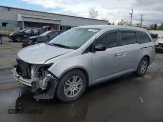 2012 Honda Odyssey EX z VIN 5FNRL5H44CB071985, wystawiony jako Copart lot #87255345 z przebiegiem 106 047 mil mil oraz Szkoda całkowita • Salvage title. Historia ofert i sprzedaży dostępna na DreamBid. Obrazek 1.