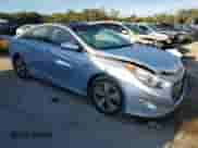 2011 Hyundai Sonata Hybrid z VIN KMHEC4A46BA007694, wystawiony jako Copart lot #83812215 z przebiegiem 106 536 mil mil oraz Szkoda całkowita • Salvage title. Historia ofert i sprzedaży dostępna na DreamBid. Obrazek 4.