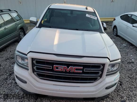 2018 GMC Sierra 1500 z VIN 1GTR1LEC3JZ341513, wystawiony jako Copart lot #77564244 z przebiegiem 56 873 mil mil oraz Szkoda całkowita • Salvage title. Historia ofert i sprzedaży dostępna na DreamBid. Obrazek 5.