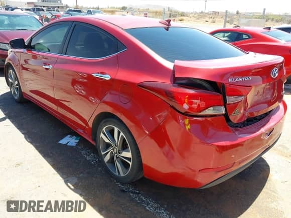 2014 Hyundai Elantra SE с VIN KMHDH4AE9EU105563, выставлен на аукционе IAAI как лот 41973238 с пробегом 133 190 миль миль и . История ставок и продаж доступна на DreamBid. Изображение 3.
