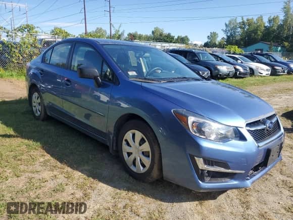 2016 Subaru Impreza z VIN JF1GJAA64GH022606, wystawiony jako Copart lot #80945425 z przebiegiem 53 621 mil mil oraz Czysty tytuł • Clean title. Historia ofert i sprzedaży dostępna na DreamBid. Obrazek 1.