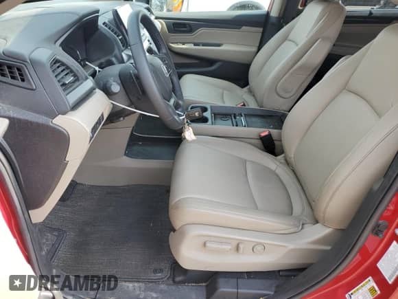 2023 Honda Odyssey EX-L с VIN 5FNRL6H68PB068200, выставлен на аукционе Copart как лот 68142695 с пробегом 19 832 миль миль и Списание • Salvage title. История ставок и продаж доступна на DreamBid. Изображение 7.