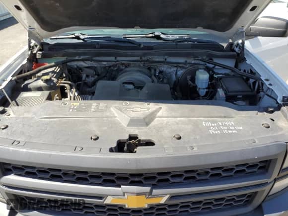 2014 Chevrolet Silverado 1500 Work Truck with VIN 1GCRCPEH5EZ352452, listed as a Copart auction lot 68838855 with 176,903 mi miles and Clean title. Bid and sale history available at DreamBid. Image 11.