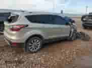 2017 Ford Escape Titanium with VIN 1FMCU9J91HUD60350, listed as a Copart auction lot 67822375 with 149,446 mi miles and Salvage title. Bid and sale history available at DreamBid. Image 3.