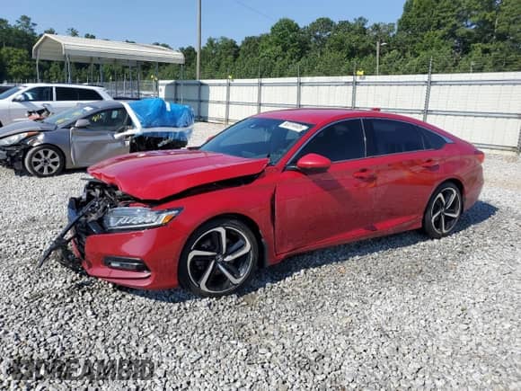 2019 Honda Accord Sport с VIN 1HGCV1F35KA152201, выставлен на аукционе Copart как лот 63314445 с пробегом 68 355 миль миль и Списание • Salvage title. История ставок и продаж доступна на DreamBid. Изображение 1.