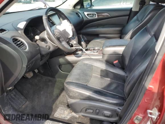 2014 Nissan Pathfinder Platinum with VIN 5N1AR2MM6EC728507, listed as a Copart auction lot 67072335 with 172,764 mi miles and Salvage title. Bid and sale history available at DreamBid. Image 7.