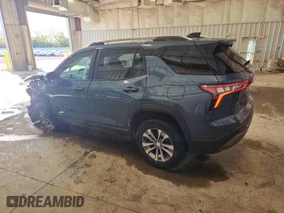 2025 Chevrolet Equinox AWD LT с VIN 3GNAXPEG2SL103643, выставлен на аукционе Copart как лот 84815685 с пробегом 20 365 миль миль и Списание • Salvage title. История ставок и продаж доступна на DreamBid. Изображение 2.