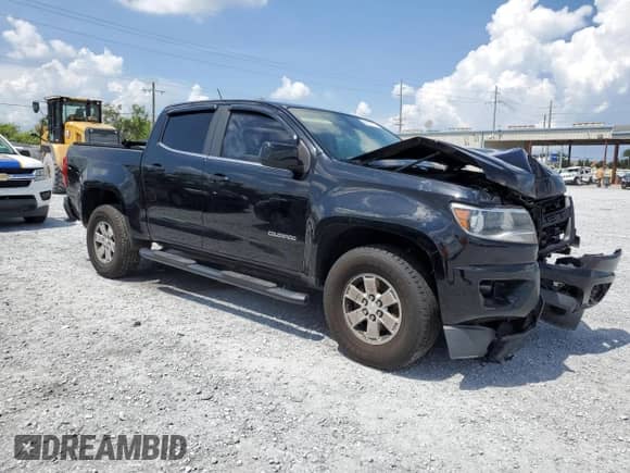 2020 Chevrolet Colorado 2WD Work Truck with VIN 1GCGSBEN2L1243915, listed as a Copart auction lot 64757115 with 62,734 mi miles and Salvage title. Bid and sale history available at DreamBid. Image 4.