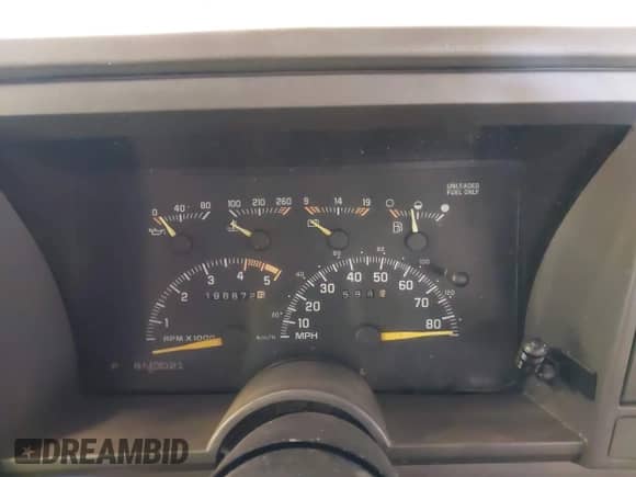 1994 GMC Sierra 1500 z VIN 2GTEK19K6R1571262, wystawiony jako IAAI lot #42183695 z przebiegiem 198 872 mil mil oraz . Historia ofert i sprzedaży dostępna na DreamBid. Obrazek 7.