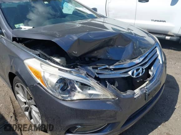 2012 Hyundai Azera with VIN KMHFH4JG0CA191967, listed as a IAAI auction lot 43205528 with 56,890 mi miles and . Bid and sale history available at DreamBid. Image 6.