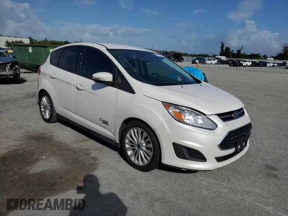 2017 Ford C-Max SE with VIN 1FADP5EU0HL118099, listed as a Copart auction lot 84174785 with 112,171 mi miles and Salvage title. Bid and sale history available at DreamBid. Image 4.