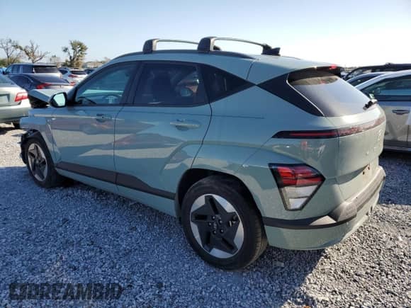 2024 Hyundai Kona SEL with VIN KM8HC3A69RU011613, listed as a Copart auction lot 80280135 with 17,413 mi miles and Salvage title. Bid and sale history available at DreamBid. Image 2.