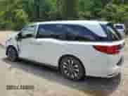 2023 Honda Odyssey EX-L с VIN 5FNRL6H60PB020805, выставлен на аукционе Copart как лот 64215295 с пробегом 31 218 миль миль и Списание • Salvage title. История ставок и продаж доступна на DreamBid. Изображение 2.