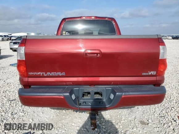 2006 Toyota Tundra Limited z VIN 5TBET38186S545518, wystawiony jako Copart lot #65006875 z przebiegiem 167 199 mil mil oraz Szkoda całkowita • Salvage title. Historia ofert i sprzedaży dostępna na DreamBid. Obrazek 6.