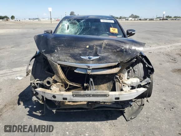 2013 Hyundai Genesis 3.8L with VIN KMHGC4DD0DU243442, listed as a Copart auction lot 66400245 with 146,494 mi miles and Salvage title. Bid and sale history available at DreamBid. Image 5.