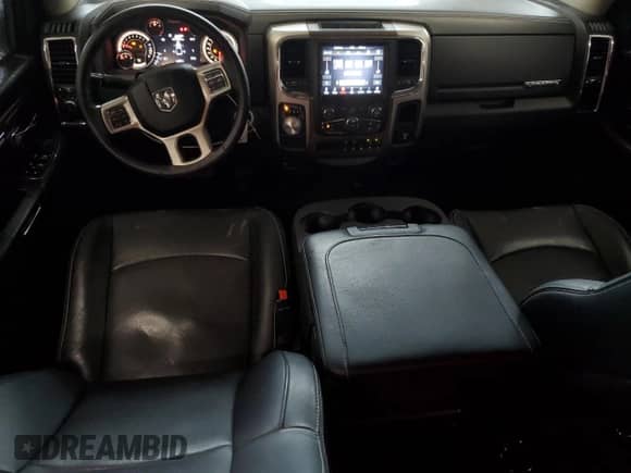 2017 Ram 1500 Laramie with VIN 1C6RR6NT7HS781965, listed as a Copart auction lot 56574875 with 130,209 mi miles and Salvage title. Bid and sale history available at DreamBid. Image 8.