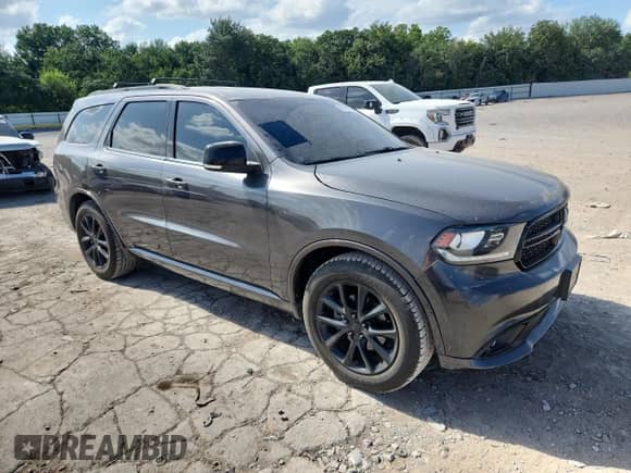 2017 Dodge Durango GT with VIN 1C4RDHDG9HC606103, listed as a Copart auction lot 66476385 with 152,498 mi miles and Salvage title. Bid and sale history available at DreamBid. Image 4.