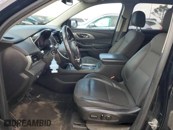 2018 Chevrolet Traverse LT Cloth z VIN 1GNERGKW0JJ268541, wystawiony jako Copart lot #55589855 z przebiegiem 257 380 mil mil oraz Szkoda całkowita • Salvage title. Historia ofert i sprzedaży dostępna na DreamBid. Obrazek 7.