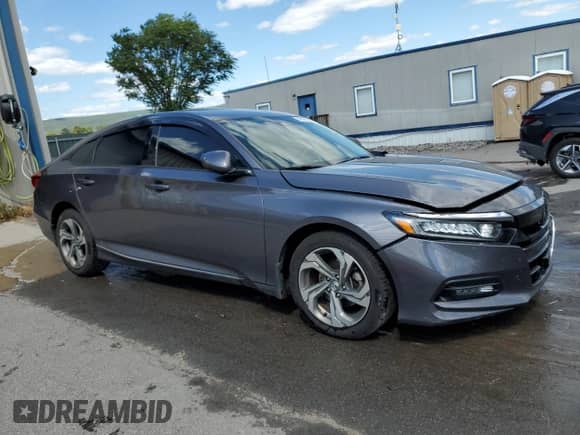 2019 Honda Accord EX-L with VIN 1HGCV1F59KA116447, listed as a Copart auction lot 80028505 with 126,295 mi miles and Salvage title. Bid and sale history available at DreamBid. Image 4.
