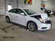 2011 Chevrolet Cruze LTZ with VIN 1G1PH5S9XB7141743, listed as a Copart auction lot 86631415 with 94,432 mi miles and Salvage title. Bid and sale history available at DreamBid. Image 4.