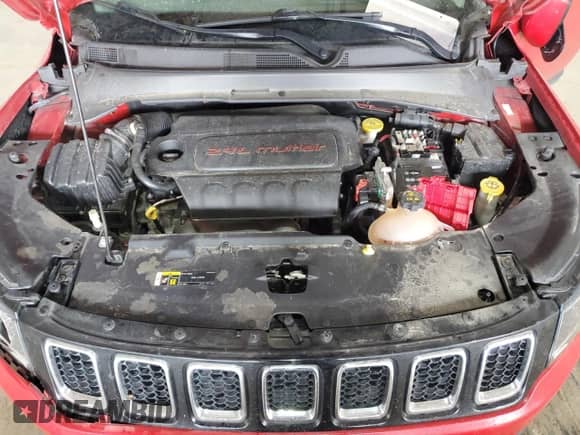 2021 Jeep Compass Latitude с VIN 3C4NJDBB8MT557207, выставлен на аукционе Copart как лот 64780945 с пробегом Не указан миль и Списание • Salvage title. История ставок и продаж доступна на DreamBid. Изображение 11.