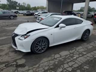 2017 Lexus RC 350 with VIN JTHSE5BC0H5007994, listed as a Copart auction lot 73012294 with 55,519 mi miles and Salvage title. Bid and sale history available at DreamBid. Image 1.