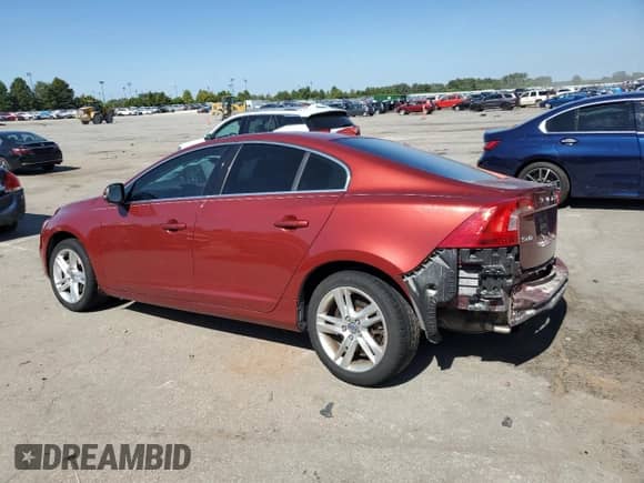 2015 Volvo S60 T5 Drive-E Premier with VIN YV140MFK7F1348859, listed as a Copart auction lot 72071985 with Not provided miles and Salvage title. Bid and sale history available at DreamBid. Image 2.