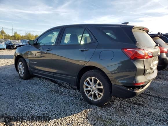 2019 Chevrolet Equinox LS with VIN 2GNAXSEV2K6235100, listed as a Copart auction lot 82016055 with 57,330 mi miles and Salvage title. Bid and sale history available at DreamBid. Image 2.