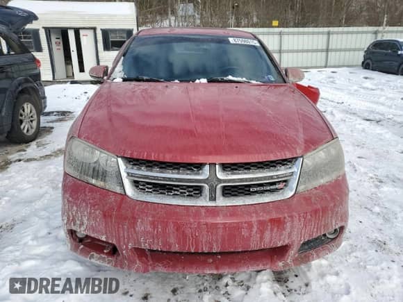 2013 Dodge Avenger SXT with VIN 1C3CDZCB2DN746742, listed as a Copart auction lot 87598015 with 164,676 mi miles and Salvage title. Bid and sale history available at DreamBid. Image 5.