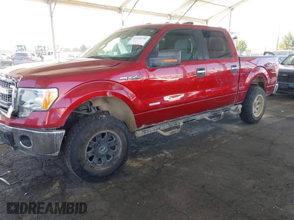 2013 Ford F-150 Lariat with VIN 1FTFW1ET5DKE88227, listed as a IAAI auction lot 43330750 with 140,077 mi miles and . Bid and sale history available at DreamBid. Image 2.
