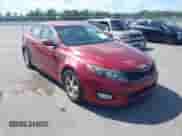 2014 Kia Optima LX with VIN 5XXGM4A73EG269864, listed as a IAAI auction lot 43489558 with 117,422 mi miles and . Bid and sale history available at DreamBid. Image 1.