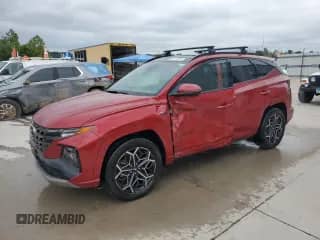 2023 Hyundai Tucson XRT with VIN KM8JFCAE3PU228989, listed as a Copart auction lot 66710635 with 48,305 mi miles and Salvage title. Bid and sale history available at DreamBid. Image 1.