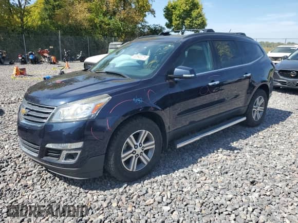 2015 Chevrolet Traverse LT с VIN 1GNKRHKD0FJ330308, выставлен на аукционе Copart как лот 80992075 с пробегом 155 122 миль миль и Списание • Salvage title. История ставок и продаж доступна на DreamBid. Изображение 1.