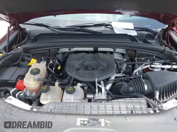 2024 Jeep Grand Cherokee with VIN 1C4RJYB68RC124856, listed as a IAAI auction lot 43199898 with 27,864 mi miles and . Bid and sale history available at DreamBid. Image 10.