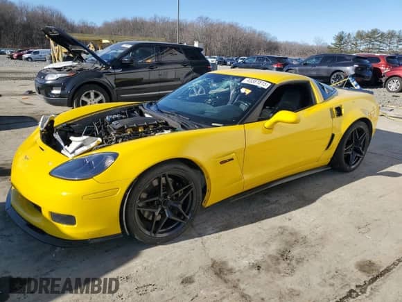 2006 Chevrolet Corvette Z06 с VIN 1G1YY26E065107256, выставлен на аукционе Copart как лот 43381815 с пробегом Не указан миль и Списание • Salvage title. История ставок и продаж доступна на DreamBid. Изображение 1.