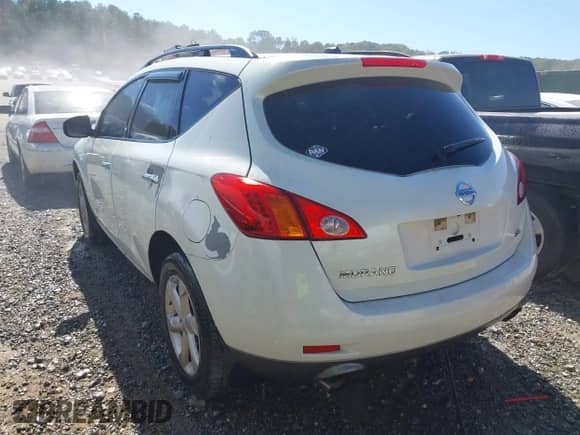 2010 Nissan Murano SL with VIN JN8AZ1MU9AW014771, listed as a IAAI auction lot 43232025 with 147,317 mi miles and . Bid and sale history available at DreamBid. Image 3.