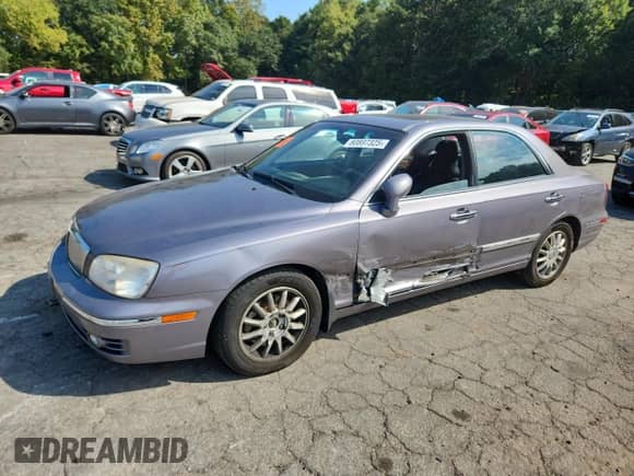 2005 Hyundai XG with VIN KMHFU45E85A392281, listed as a Copart auction lot 80897325 with Not provided miles and Non repairable. Bid and sale history available at DreamBid. Image 1.